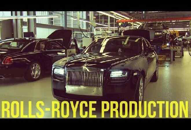 Rolls-Royce ұстаханасында (видео)