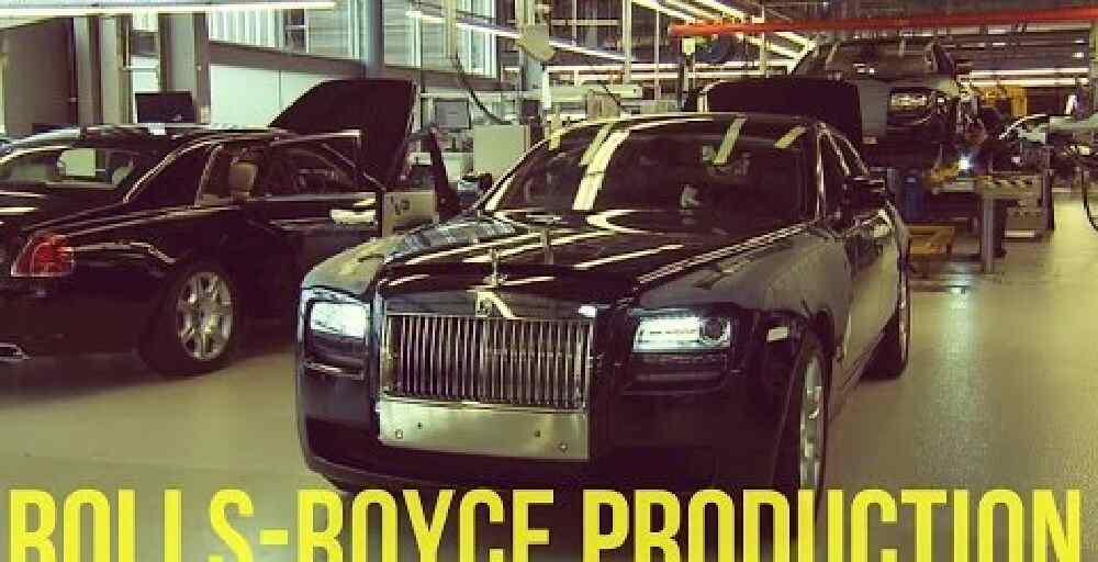 Rolls-Royce ұстаханасында (видео)