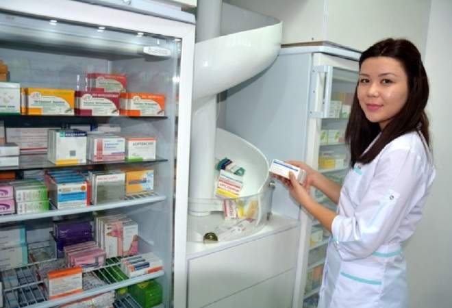 The pharmaceutical robot drugstore opened in Aktau