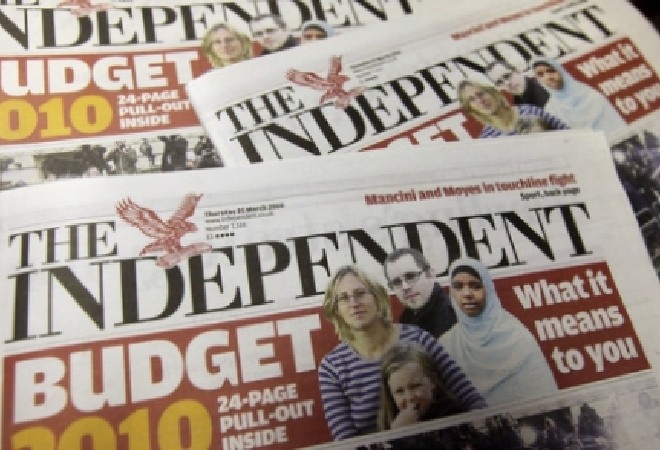 Independent басылымы толығымен онлайн нұсқаға ауысады