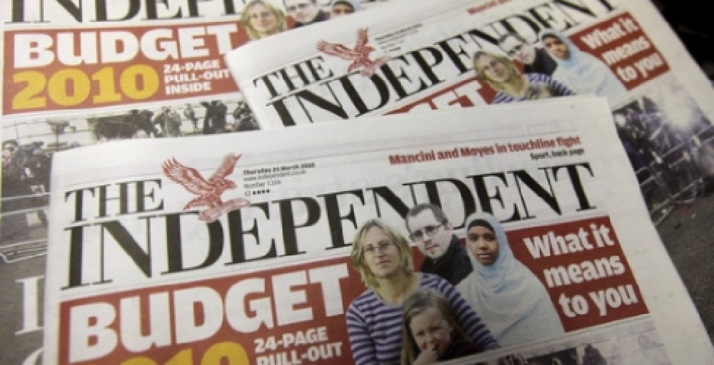 Independent басылымы толығымен онлайн нұсқаға ауысады