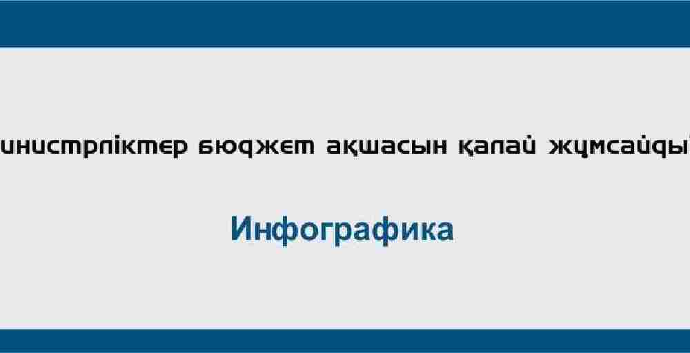 Министрліктер бюджет қаржысын қалай игереді?