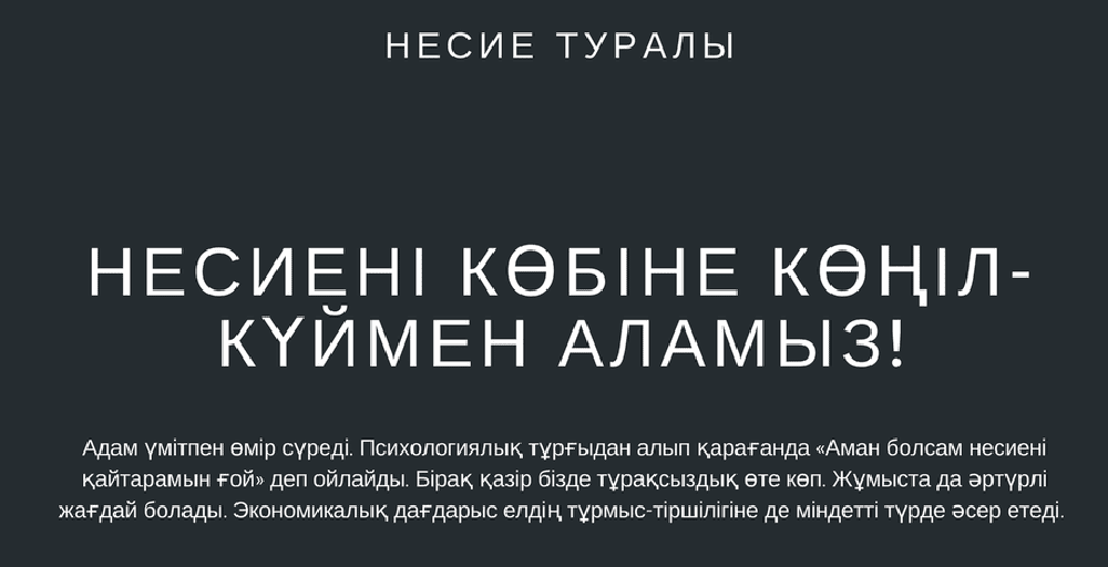 Жарас Сейітнұр: Несиені көбіне көңіл-күймен аламыз