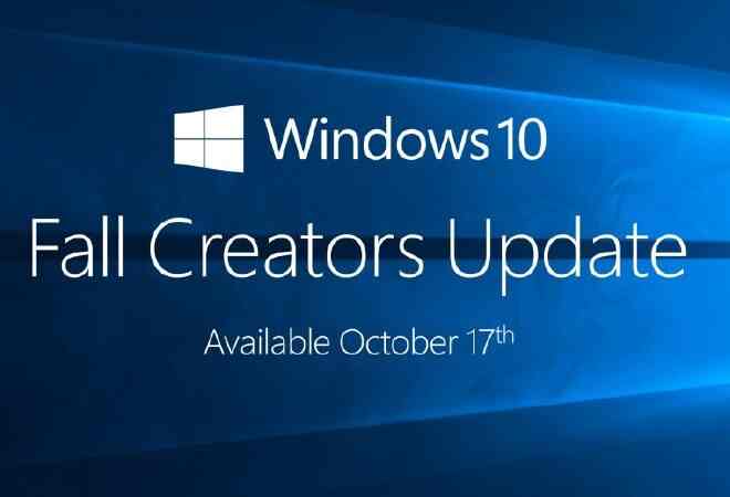 Обновление Windows 10 Fall Creators Update станет доступным 17 октября