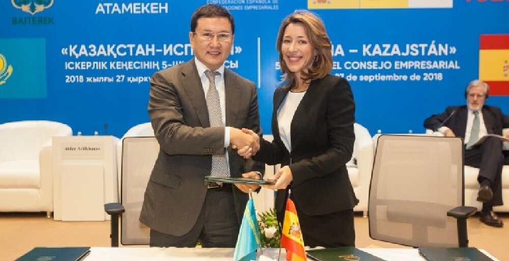 Қазақстан мен Испания ортақ тауар айналымын арттыруға ниетті