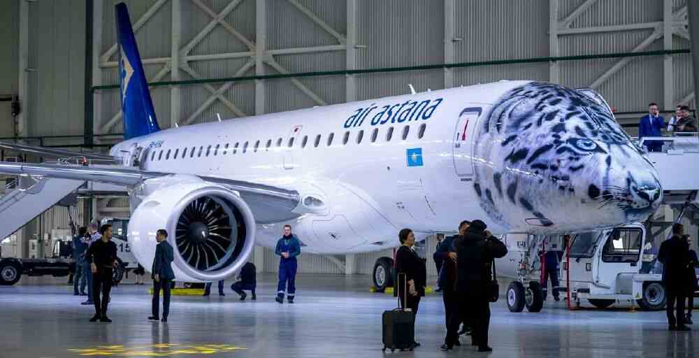 Air Astana екінші Embraer 190-Е2 ұшағын алды