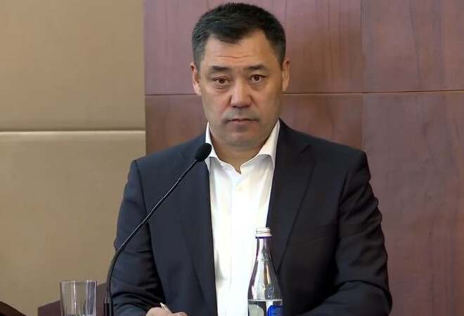 Жогорку Кенеш депутаттары Садыр Жапаровқа дауыс берді