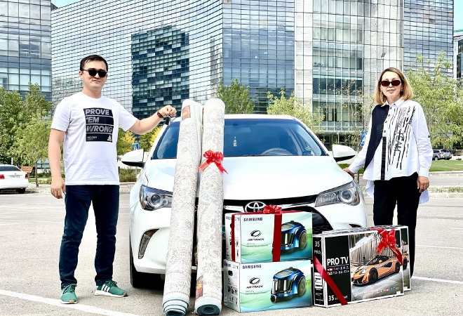 Тәуелсіздіктің құрметіне 30-да орда бұзған жас кәсіпкер өз көлігін сыйламақ