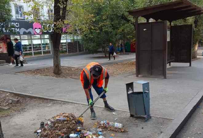 В Алматы в преддверии Дня города проведена масштабная уборка