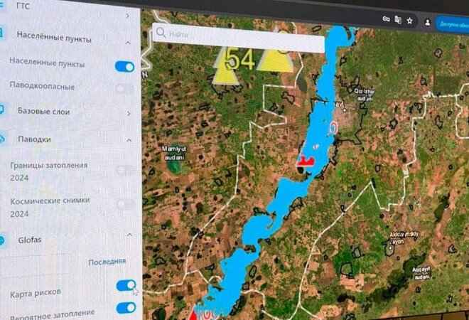 Система прогнозирования паводков Tasqyn введена в промышленную эксплуатацию