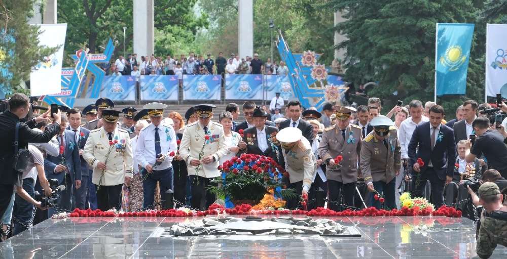 Алматыда Ұлы Отан соғысындағы Жеңістің 80 жылдығы аталып өтті