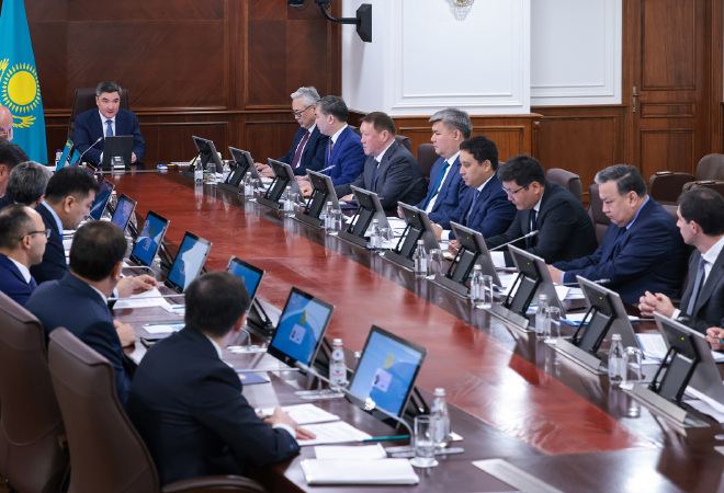 Үкіметте ірі өнеркәсіп жобаларын жүзеге асыру бойынша кеңес өтті
