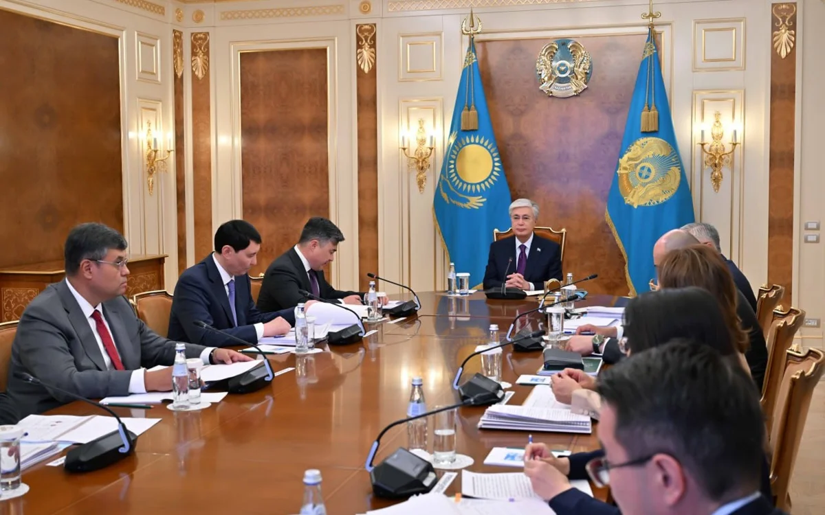 Мемлекет басшысы Ұлттық банктің жылдық есебін қабылдады  
