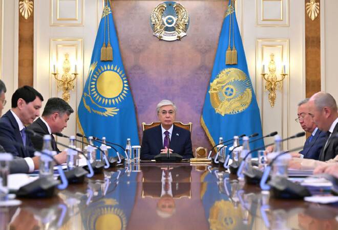 Касым-Жомарт Токаев заслушал отчет Нацбанка за 2024 год