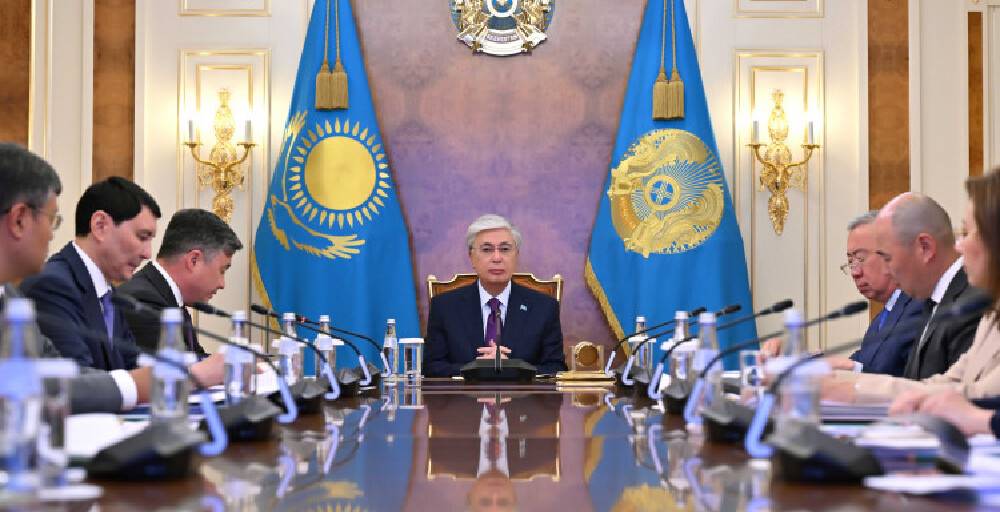 Касым-Жомарт Токаев заслушал отчет Нацбанка за 2024 год