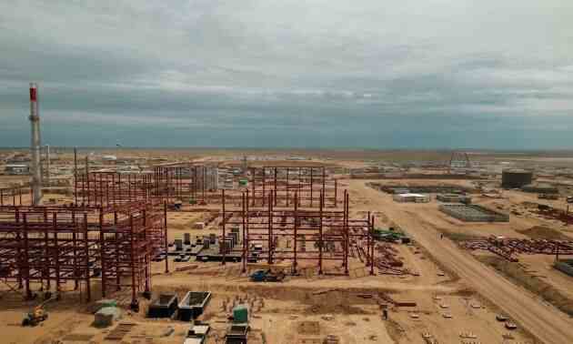 Қашағандағы газ өңдеу зауыты: құрылыс-монтаж жұмыстары жалғасуда