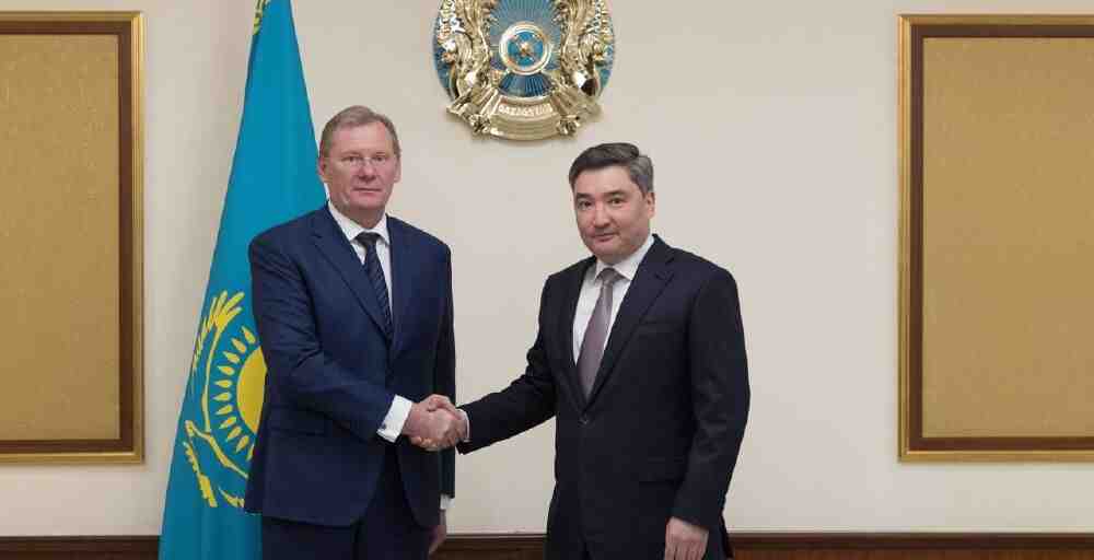 Олжас Бектенов пен Николай Горбань қазақ мұнайын тасымалдауды талқылады