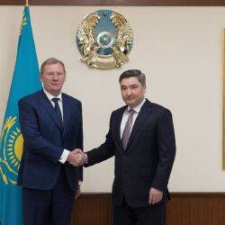 Олжас Бектенов пен Николай Горбань қазақ мұнайын тасымалдауды талқылады