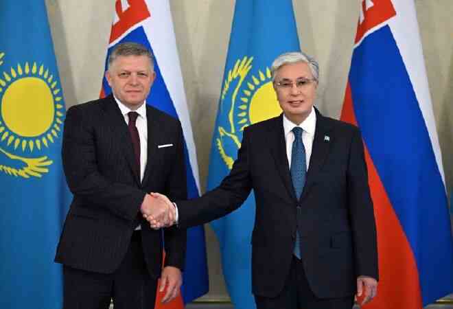 Президент Словакия Премьер-министрі Роберт Фицомен келіссөз жүргізді