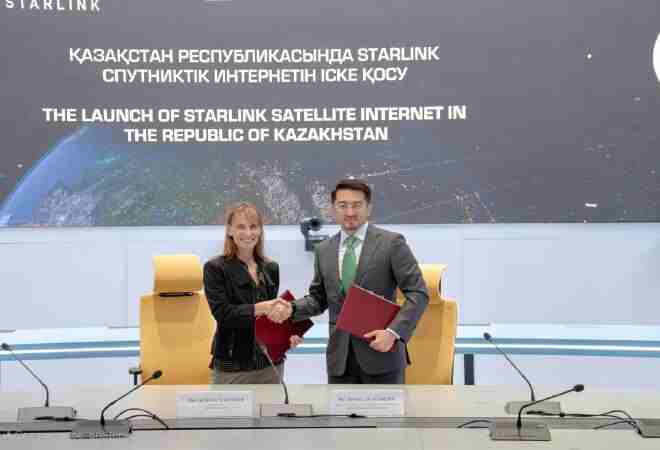 Әлемге әйгілі Starlink Қазақстанмен келісімге қол қойды