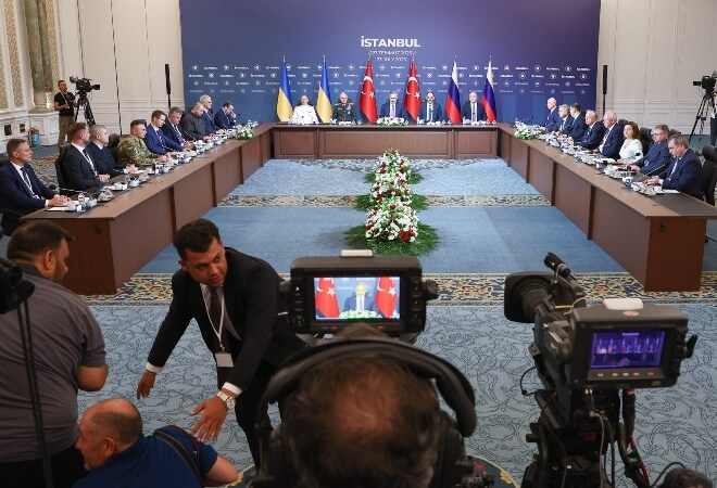 Ыстамбұлда Ресей мен Украина келіссөздерінің үшінші раунды басталды