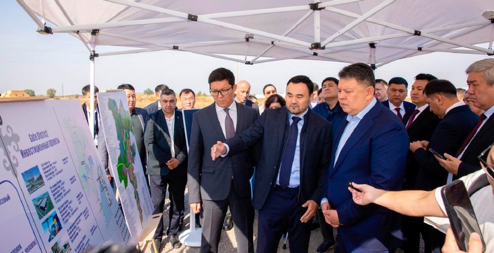 Қанат Бозымбаев Alatau City жобасының даму барысымен танысты