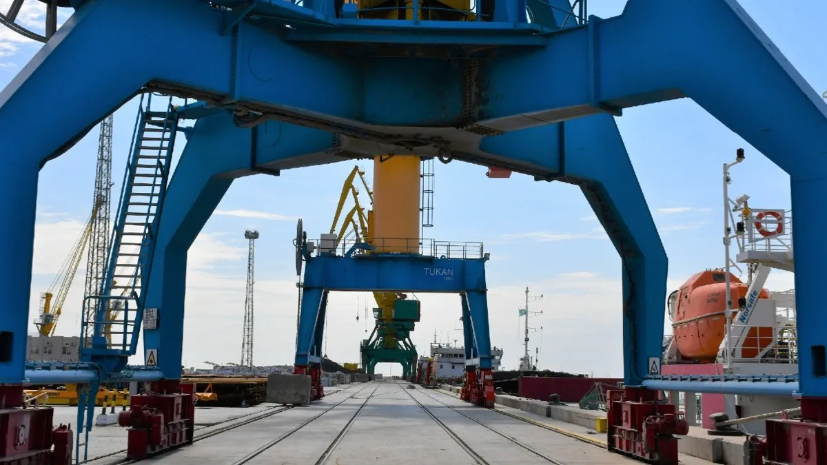 Ақтау портына ЕҚДБ мен ЕО-дан 45 млн еуро бөлінеді