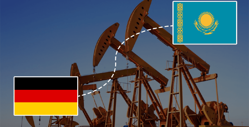 ҚазМұнайГаз: Германияға мұнай экспорты биыл 1,7 млн тоннаға жетеді