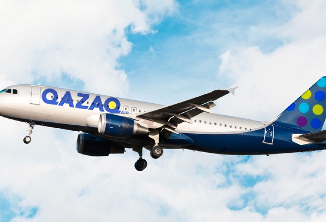 Qazaq Air​ Қырғызстан мен Өзбекстанға рейс ашты 