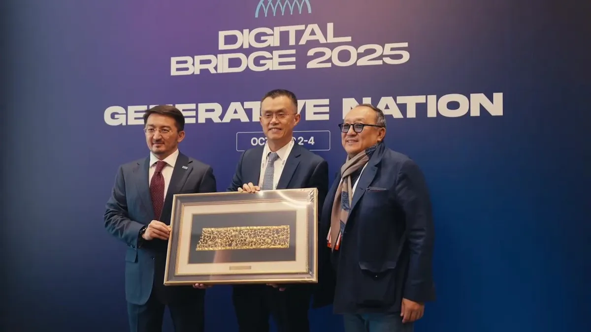 Вячеслав Ким Binance компаниясының негізін қалаушы Чанпен Чжаомен кездесті