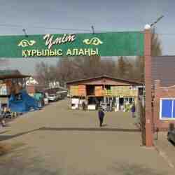 Алматыда заңсыз салынған базар сүріліп жатыр