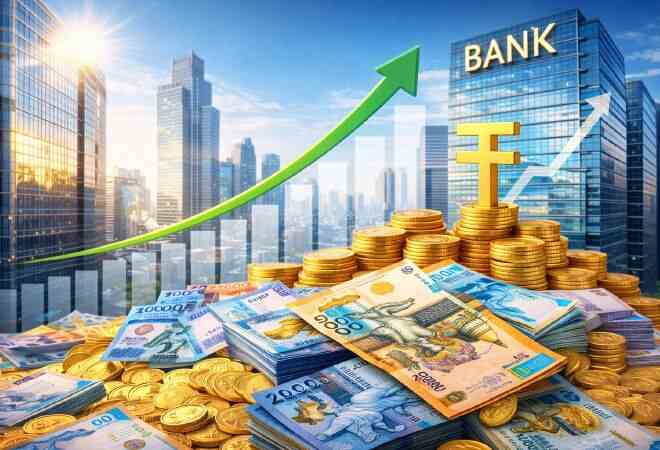  2025 жылы банктер 2,5 трлн теңгеден астам пайда тапты