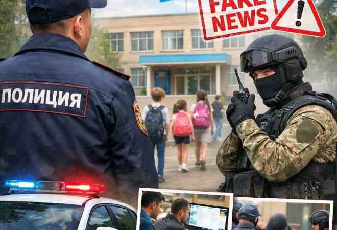 Полиция мектептерге қатысты қауесеттерді жоққа шығарды