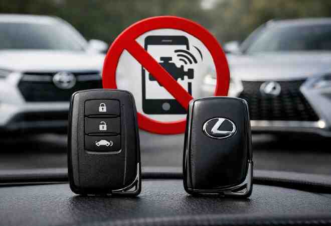Германияда Toyota мен Lexus-ті қашықтан оталдыру функциясы өшірілді