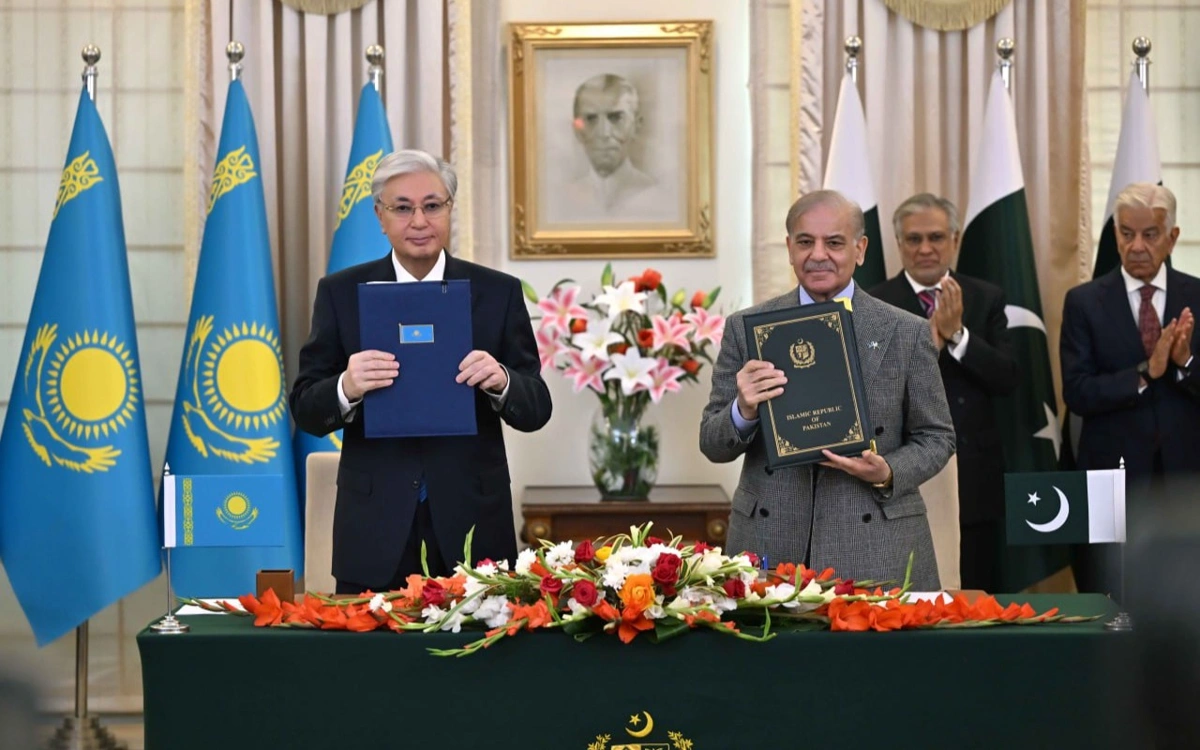 Қазақстан мен Пәкістан тауар айналымын 1 млрд долларға жеткізбек 