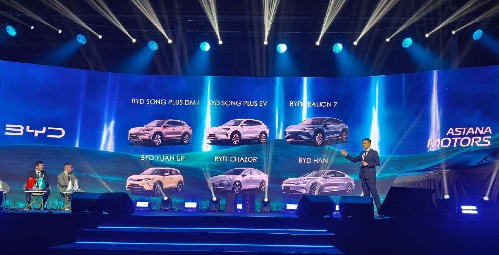2025 жылы Қазақстандағы ресми диллерлері 3 245 дана BYD сатты 