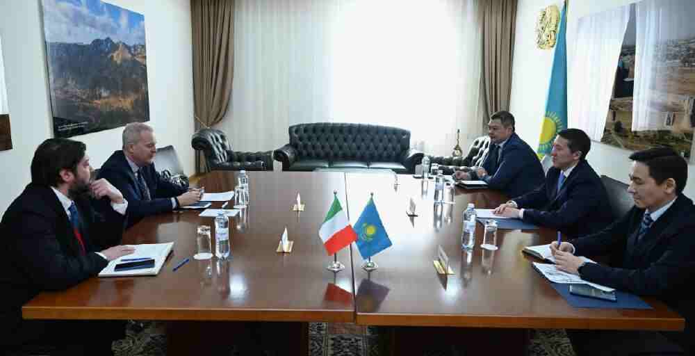 Қазақстан мен Италия жаңа бірлескен жобаларды талқылады