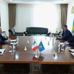 Қазақстан мен Италия жаңа бірлескен жобаларды талқылады