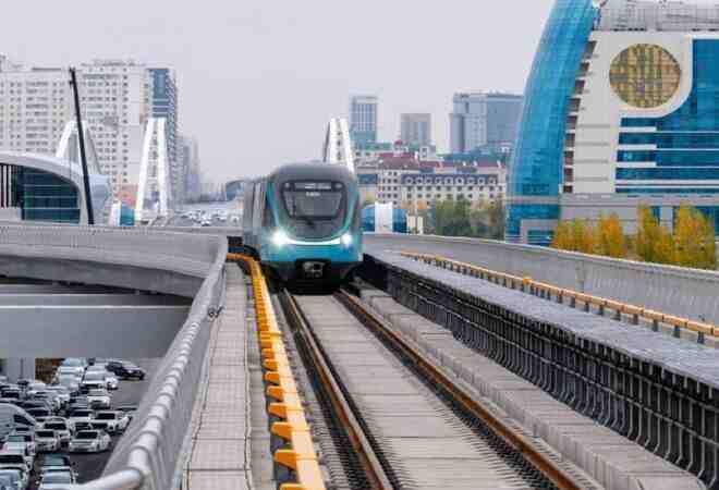 Астанада LRT рельсті көлігі көктемде іске қосылады