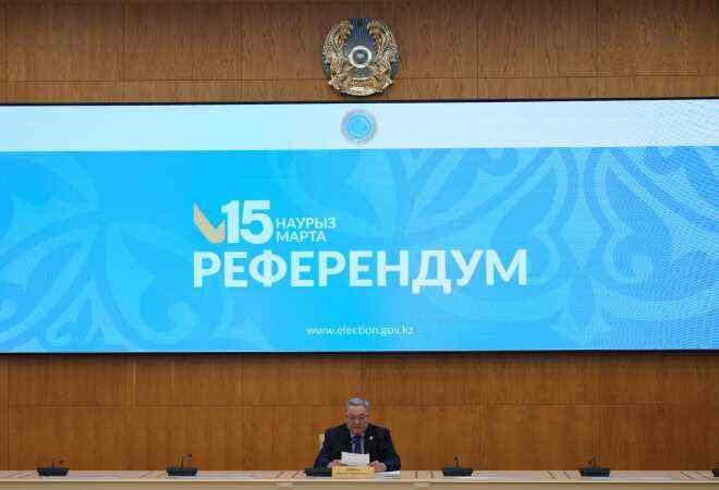 ОСК: Референдумда азаматтардың 73,24 пайызы дауыс берді