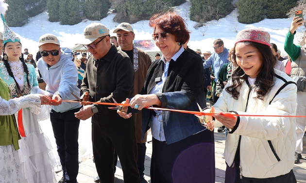 В Иле-Алатауском государственном национальном парке открылся визит-центр &laquo;Бұтақты&raquo;