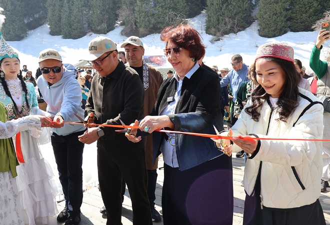 Іле Алатауы мемлекеттік ұлттық табиғи паркінде &laquo;Бұтақты&raquo; визит-орталығы ашылды