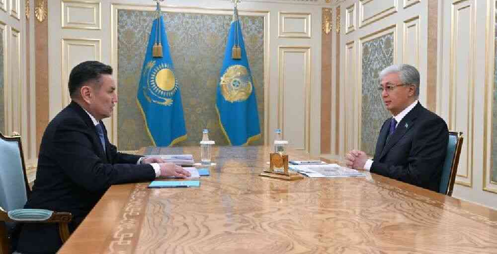 Президент Нұрымбет Сақтағановты қабылдады