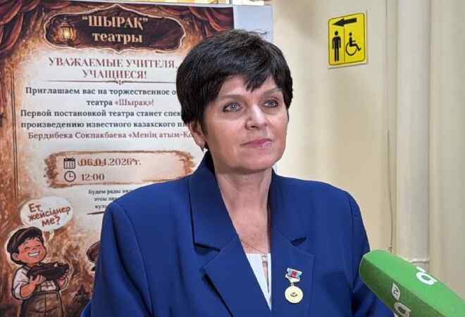 №90 мектеп-лицей ұжымы Global teacher Татьяна Белоусовамен кездесті