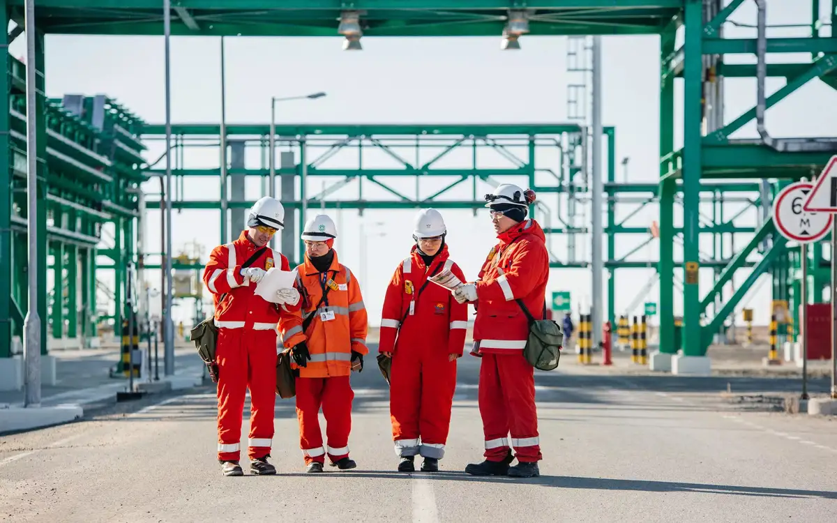 Қашағандағы газ өңдеу зауыты биыл аяқталады