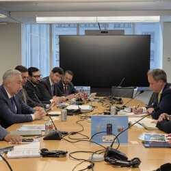 Серік Жұманғарин Вашингтонда халықаралық рейтингтік агенттіктермен кездесті