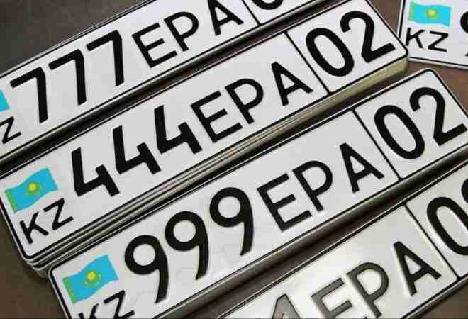 Қазақстанда көліктің &laquo;әдемі&raquo; нөмірлер тізімі кеңейді
