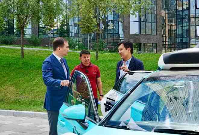 Алматыда роботакси таныстырылды