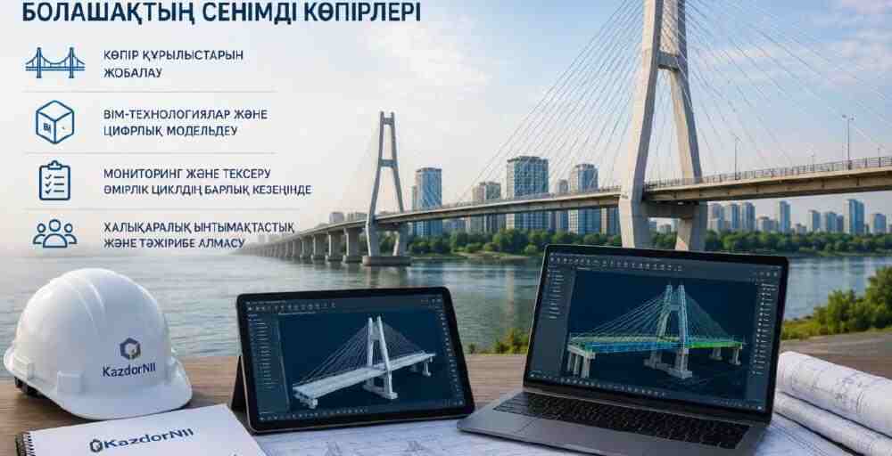 КаздорНИИ запускает совместные проекты с Польшей по цифровому проектированию мостов