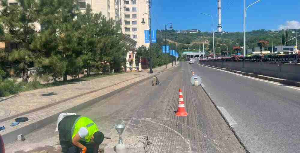 Газ құбыры тартылып жатқан нысанда жол сапасына сараптама жүргізілді